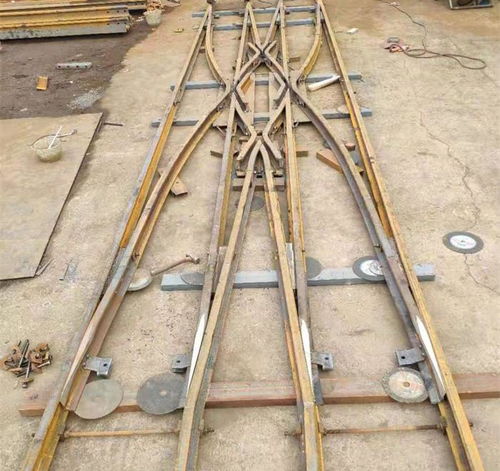 铁路道岔设计 高畅机械配件规格齐全 福建铁路道岔
